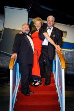 Red carpet withy Bruce and Peter